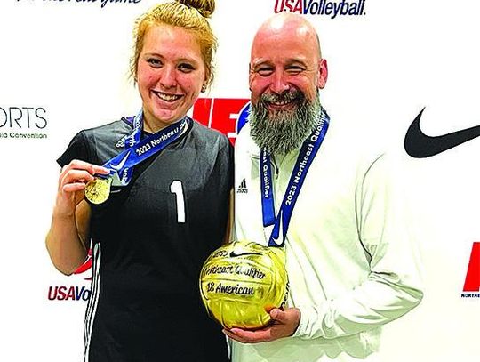 Columbus volleyball player Klausmeyer excels with club team