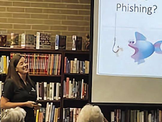 Cybercrime program held at Nesbitt Library