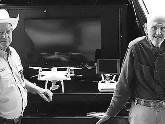 D&L Farms donates Multispectral drone to Austin County Sheriff's Offic