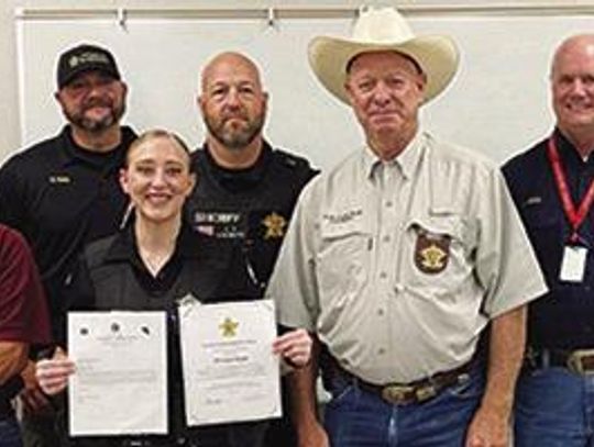 Deputy Mecayla Ream receives Commendation