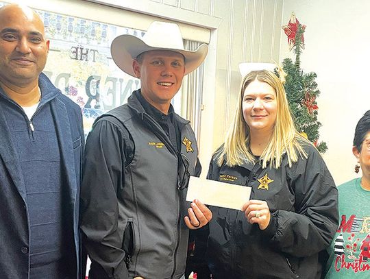 Donation to Deputy Santa program