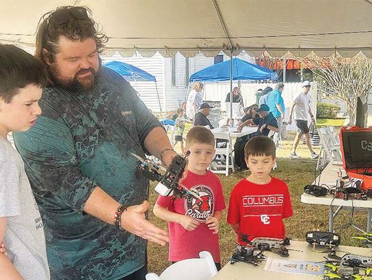 Drones descend on Stanzel Museum