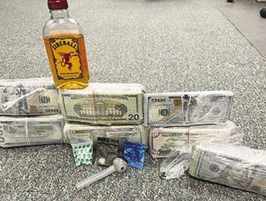 Drug money seized by FCSO