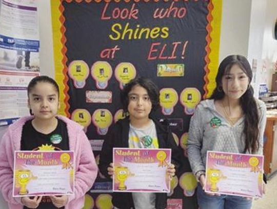 Eagle Lake Intermediate picks Students of the Month