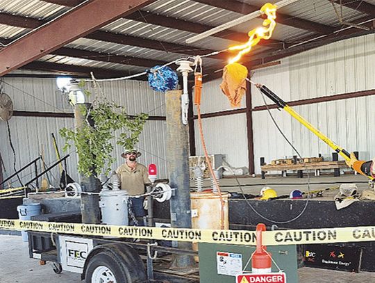 Electrical safety demo for Ag Safety Day
