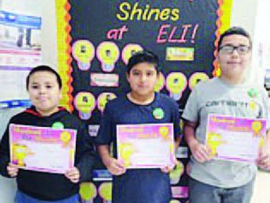 ELIS February Students of the Month