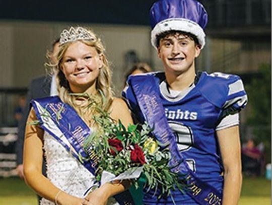 Faith Academy Homecoming Queen and King