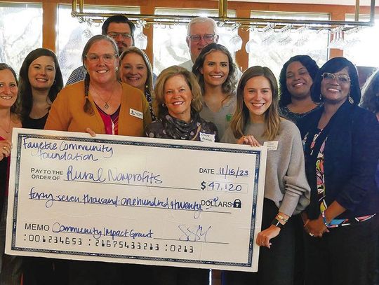 Fayette Community Foundation awards over $47,000 in community impact grants