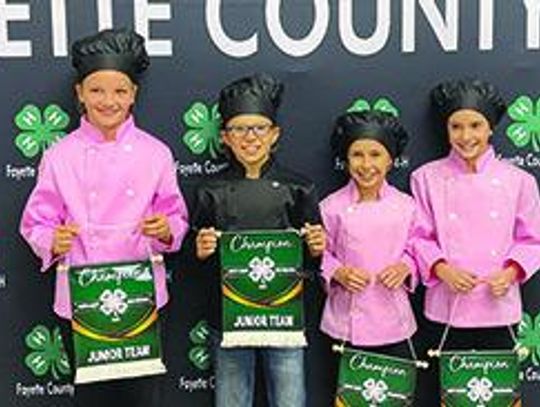 Fayette County 4-H members compete in food challenge