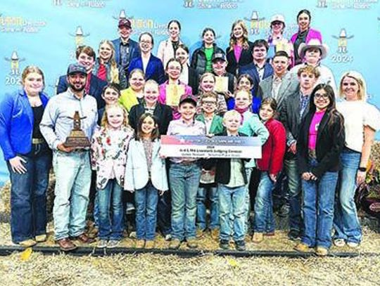 Fayette County 4-H placed in Houston Livestock Judging