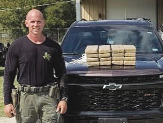 Fayette County Narcotics K-9 Unit seizes 17 Kilos of Cocaine