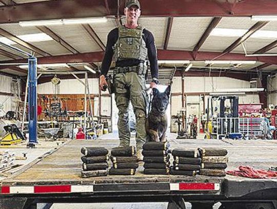 Fayette County Narcotics K-9 Unit Seizes 23 Kilos of Cocaine