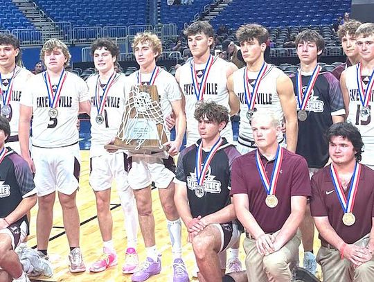 Fayetteville Lions bring home UIL State Basketball Silver medals