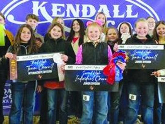 FC 4-H Compete in livestock judging contest