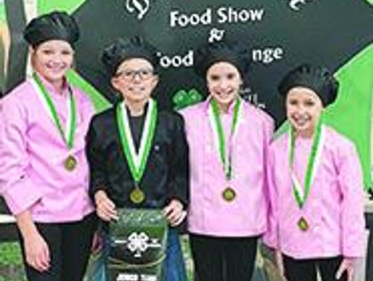 FC 4-Hers take top spots at District Food Show and Food Challenge