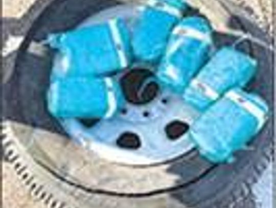 FC Drug Interdication Investigator locates over $199K in hidden in tire