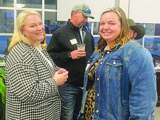 First National Bank-- hosts first chamber mixer of the year