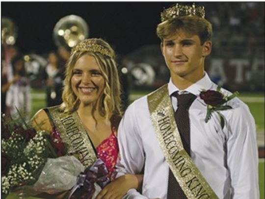 Flatonia Homecoming King and Queen