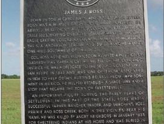 Footprints of James J. Ross