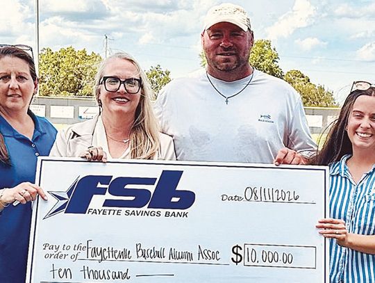 FSB presents $10k check to FBAA