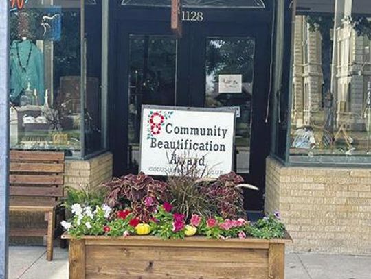 Garden Club Community Beautification Award for January