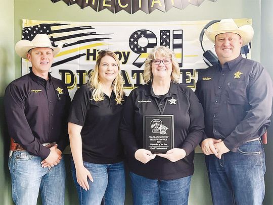 Geri Vandermark named CCSO 2026 Dispatcher of the Year