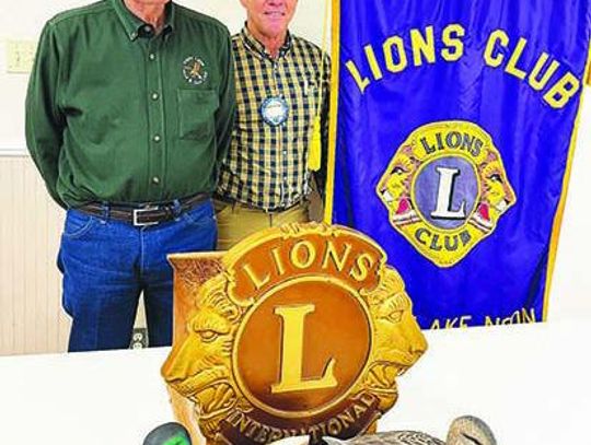 GM of Eagle Lake Rod and Gun Club speaker at EL Noon Lions