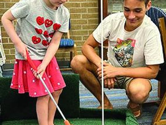 Golf at Nesbitt Memorial Library?