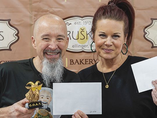 Hruska’s Kolache eating winners