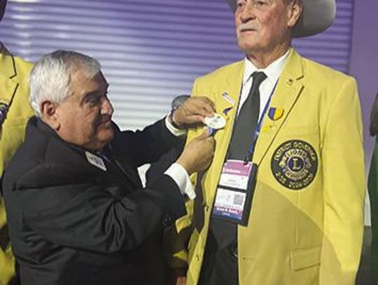 Julius Bartek installed as District Governor of MD-2 Texas