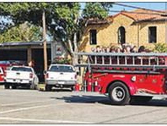 Kids learn about fire prevention