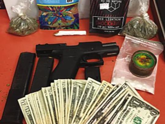 La Grange man arrested for gun, drugs and evading