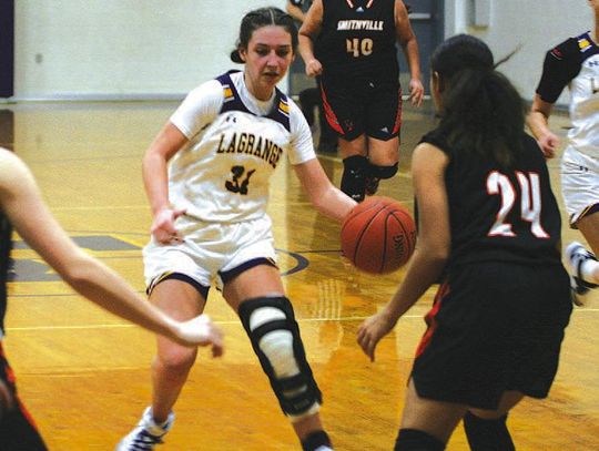 La Grange thrashes Smithville in girls basketball