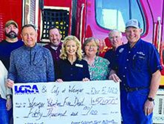 LCRA and City of Weimar awards $50k grant to WVFD