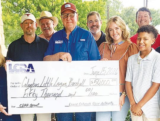 LCRA awards $50,000 grant for lighting upgrades at community park