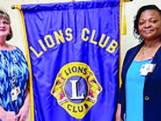 Lighthouse speaker at EL Noon Lions Club