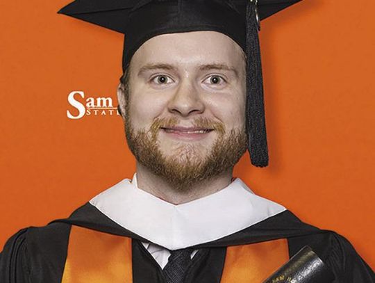 Litzmann graduates SHSU with MA