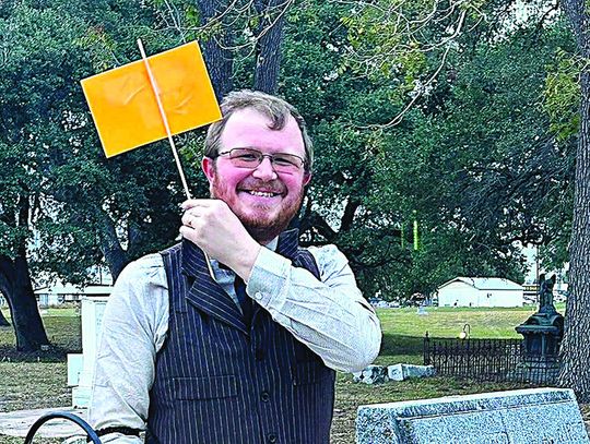 Local heroes bring history to life at the 23rd Annual "Live Oaks and Dead Folks" Cemetery Tour