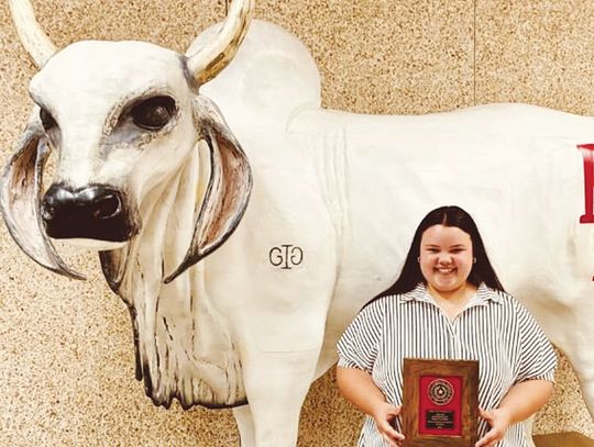 Luedke places in Area 3 contest