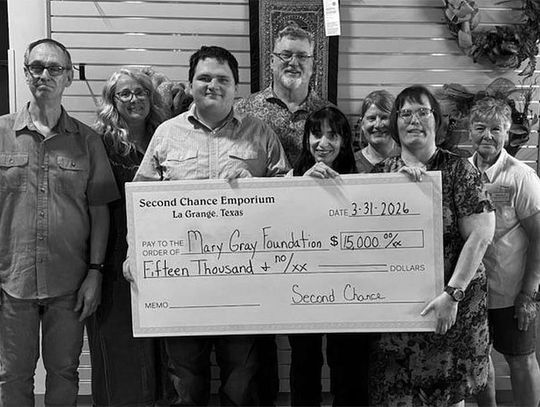 Mary Gray Foundation receives SCE donation