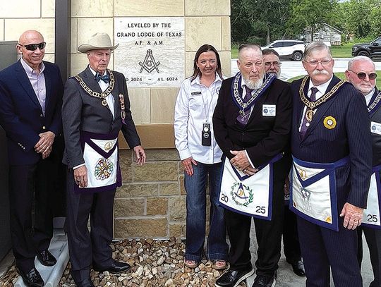 Masonic Lodge unveils FNB cornerstone