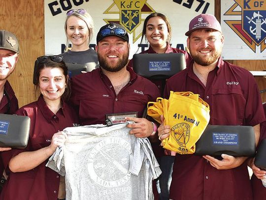 Nada Knights of Columbus cookoff winners announced