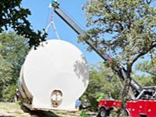 Oakridge VFD gets water tank