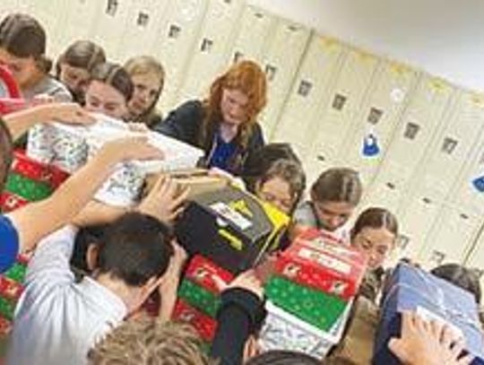 Operation Christmas Child … Faith Academy Bellville