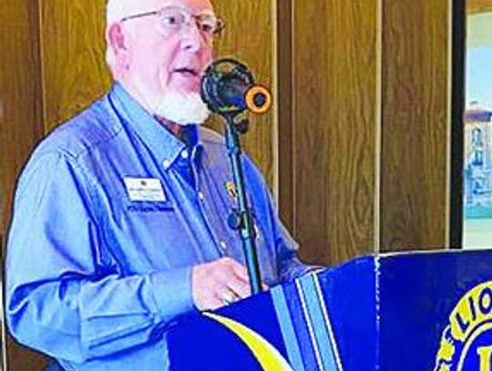 Past District Governor visits Columbus Lions