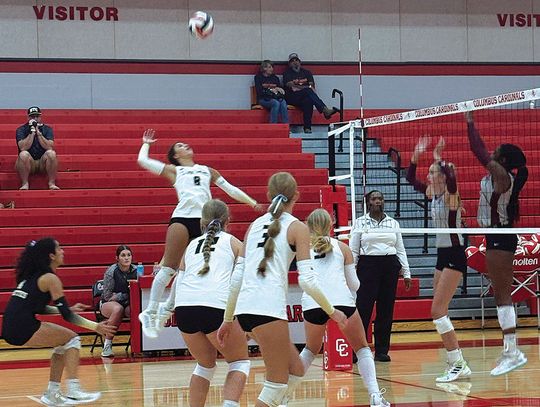 Round Top-Carmine volleyball makes late charge, falls to East Bernard
