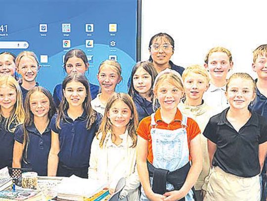 SAS 4th Graders take a peek into the past