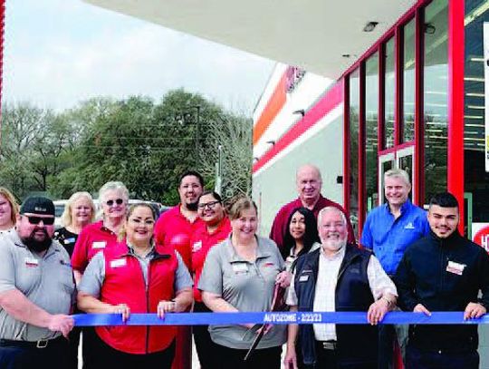 Sealy AutoZone cuts ribbon