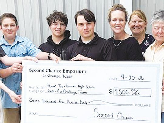 Second Chance Emporium donates to RT-C High School