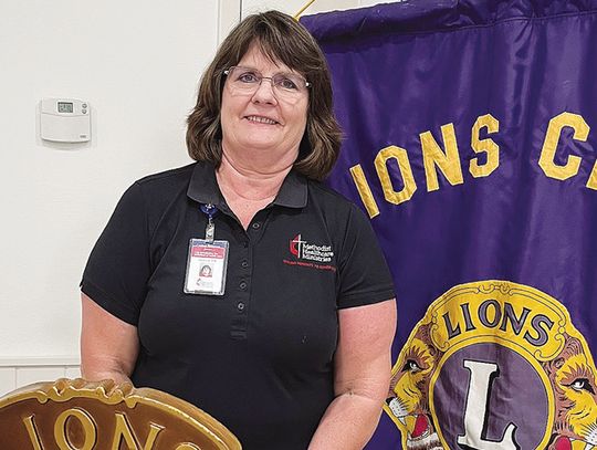 Shimek speaker at Eagle Lake Noon Lions Club